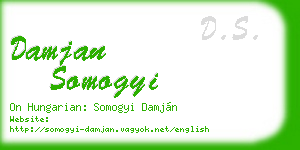 damjan somogyi business card